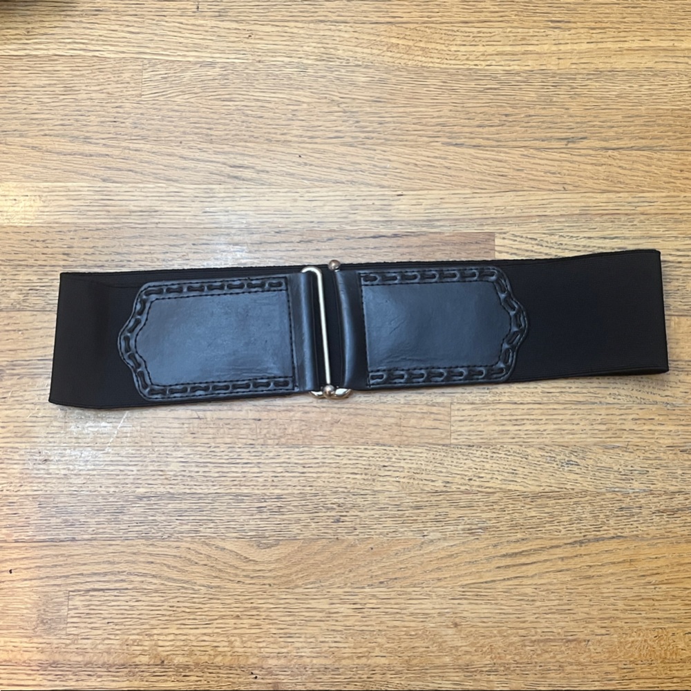 Black Leather Belt